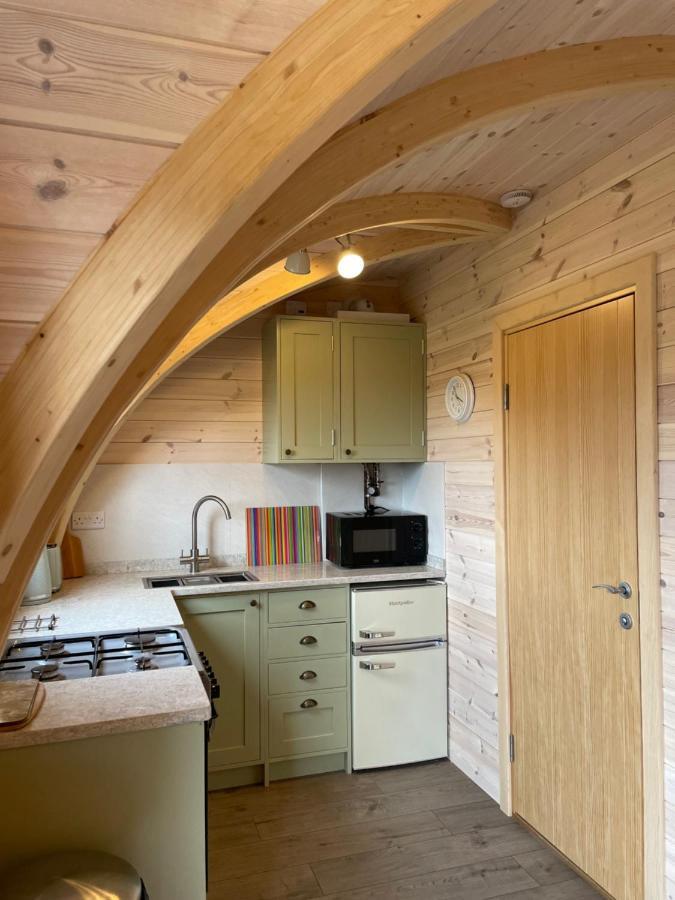 Hedgehog Glamping Pod School House Farm Hotel Leighton  Exterior photo